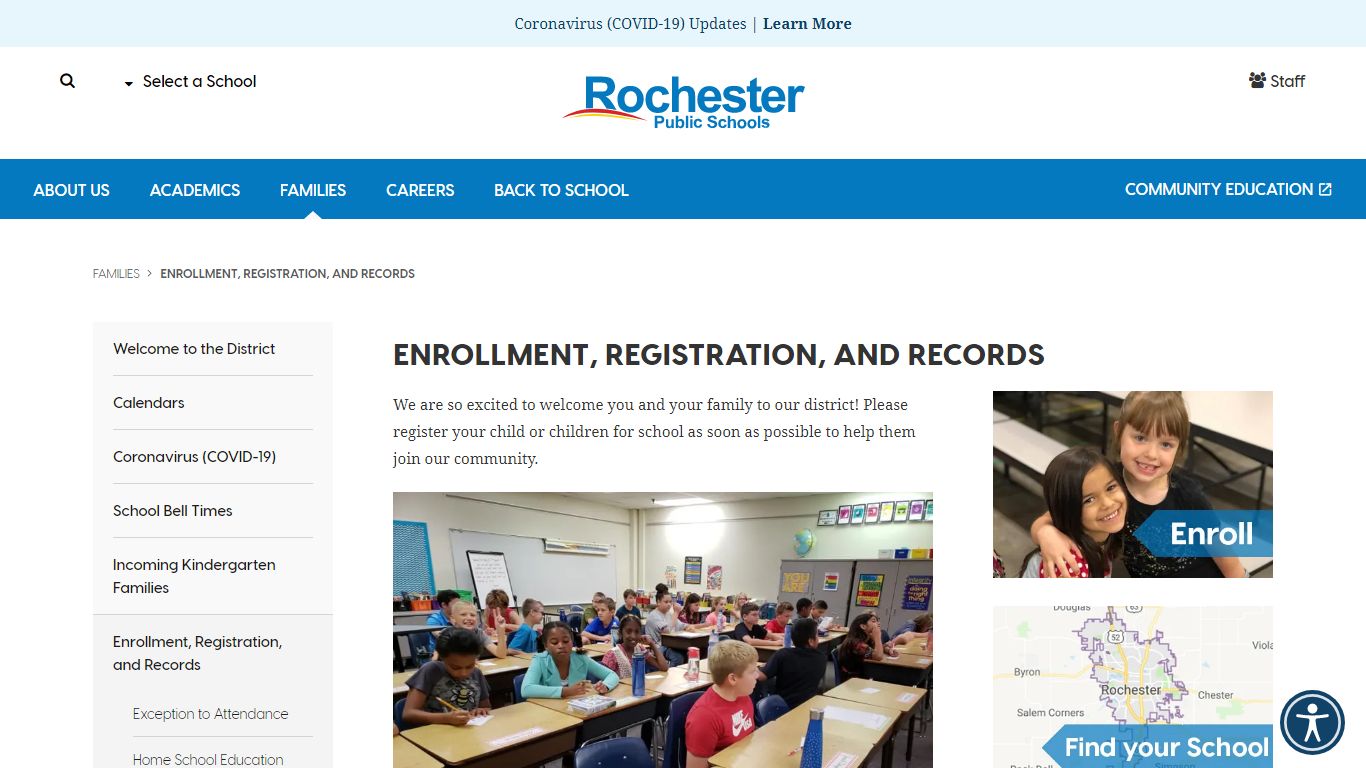 Enrollment, Registration, and Records - Rochester Public Schools ...